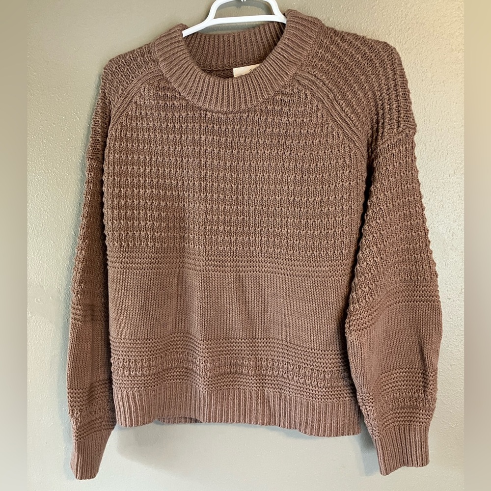 Universal threads brown knit, size large women’s sweater